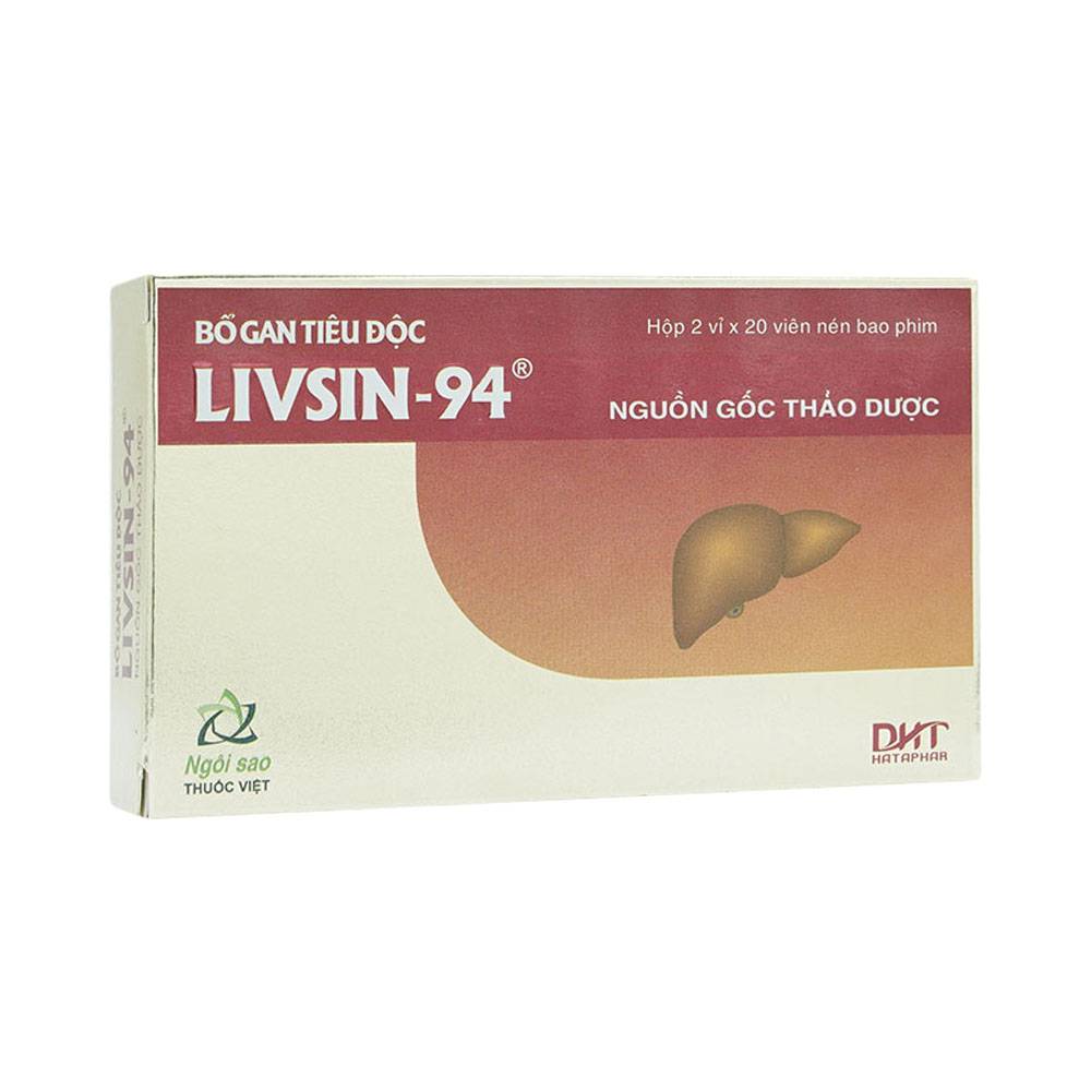 Bổ gan tiêu độc Livsin-94